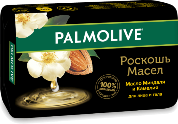 Мыло Palmolive Роскошь Масел "С маслом Миндаля и Камелией" 90г