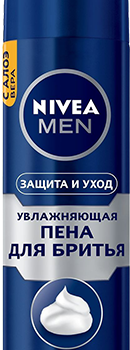 NIVEA Увлажняющая пена для бритья "Защита и уход"200 мл