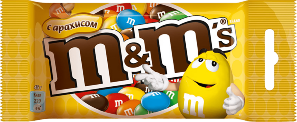 M&M`s Арахис 45гр