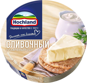 Плавл. сыр Hochland Сливочный 140 г