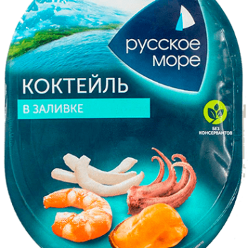 РМ Коктейль из морепр. "КЛАССИК" в заливке 180г.NEW 1/6, шт