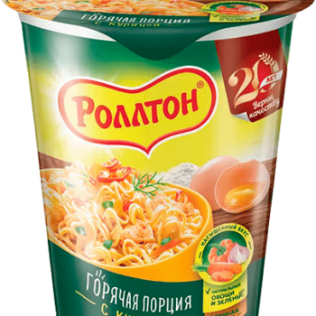 Лапша Роллтон Курица в стакане 70г