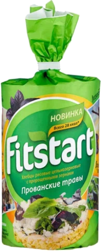 Хлебцы FITSTART рисовые Прованские травы 90г (шт.)