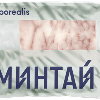 Минтай филе блочный б/к с/м 300г, ТМ BR115, шт