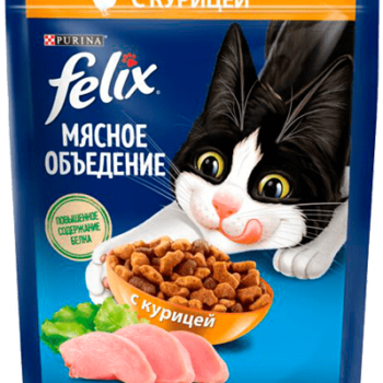 FELIX Мясное объедение Курица 200г