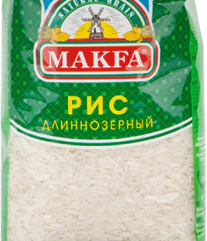 Рис Макфа шлифованный длиннозерный, 800г