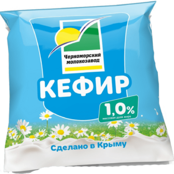 Кефир 1% 450гр., пленка, ЧЗПТ